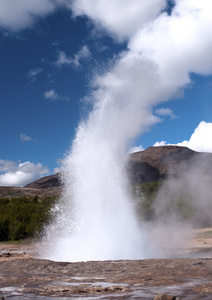 strokkur 间歇泉冰岛