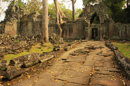 柏汗寺，吴哥地区柬埔寨暹粒