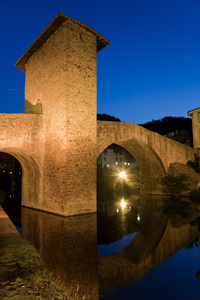 balmaseda，bizkaia，巴斯克人国家，西班牙的桥梁