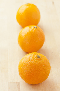 成熟和新鲜柑橙
