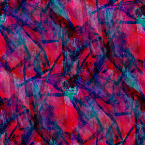 艺术无缝纹理背景红色蓝色水彩抽象 bru