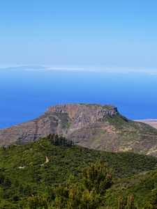 福塔莱萨德 chipude，拉戈梅拉，加那利群岛西班牙