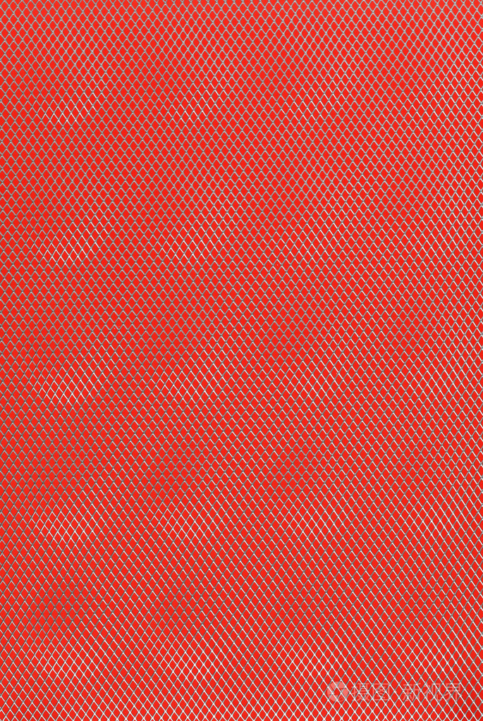 红色灰色抽象金属网格背景