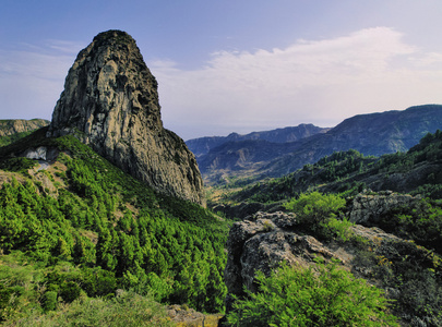 Los RoquesThe Rocks，拉梅拉，加那利群岛西班牙