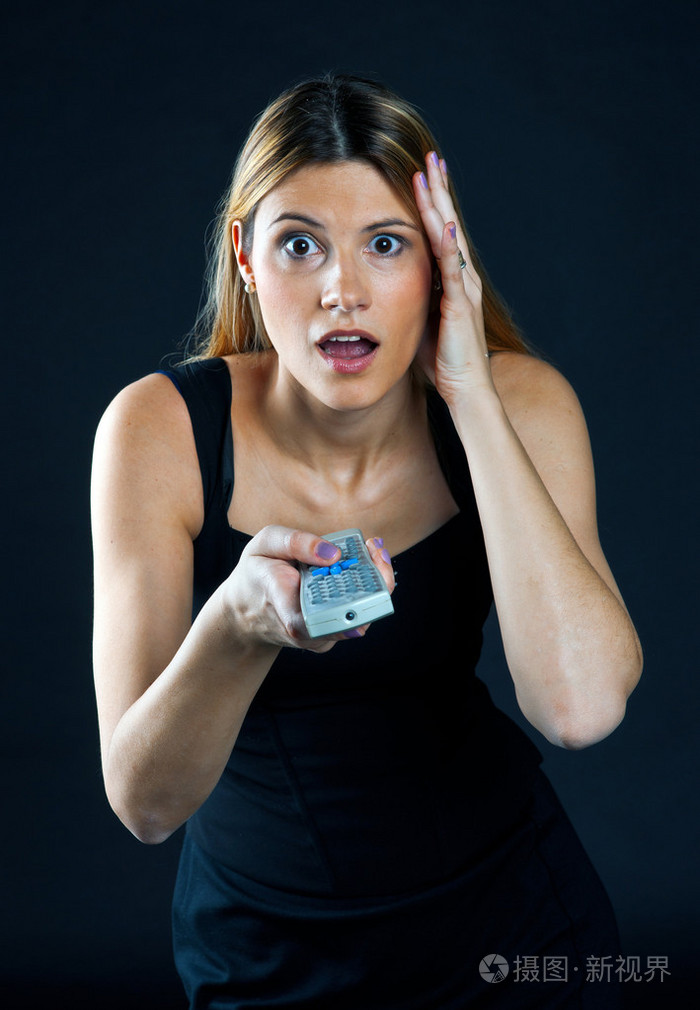 远程控制的女人