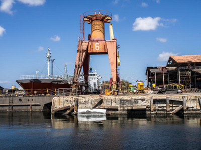 加勒比船坞图片