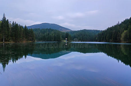 锡内维尔山上美丽的风景。