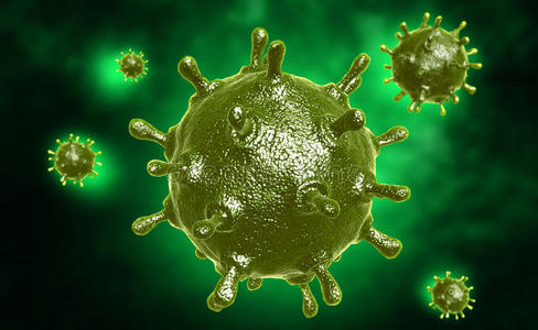 sars病毒图片