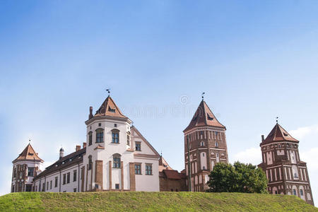 米尔城的城堡。白俄罗斯。