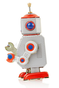 剪辑 技术 未来 机器 控制 复古的 童年 怀旧 小说 玩具