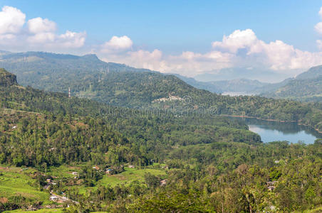 斯里兰卡山地景观