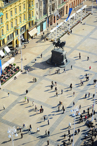 萨格勒布中心广场