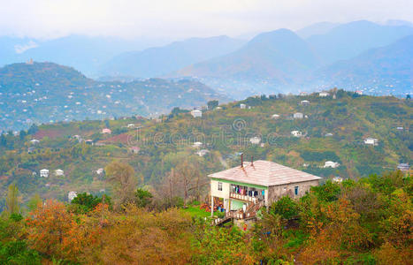 佐治亚州山区的建筑