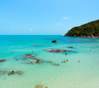 珊瑚海滩全景