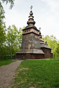 古老的木制教堂