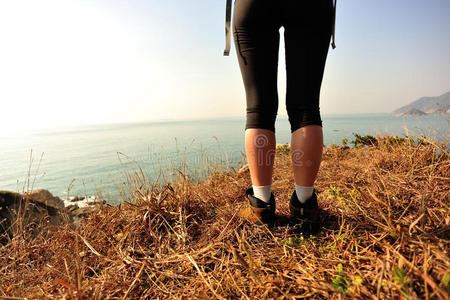 徒步旅行腿照片
