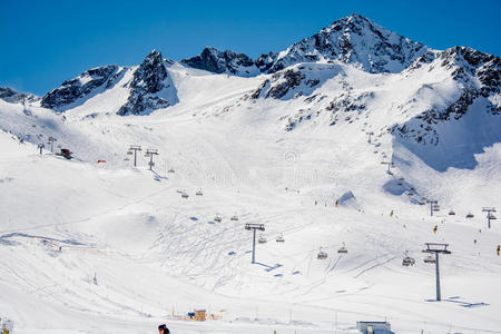 奥地利斯图拜冰川滑雪场