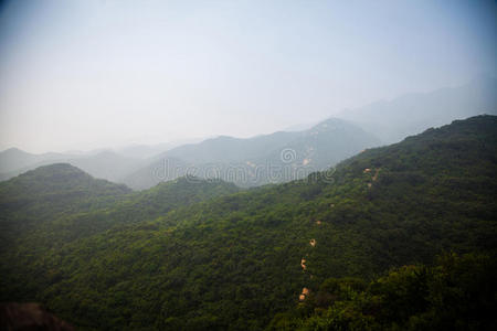 意大利 太阳 小山 场景 美丽的 薄雾 风景 早晨 天空