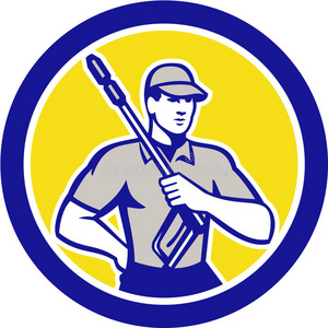 清洁工人手抄报图片