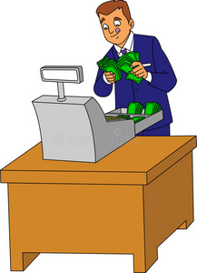 商业人计数美元图片