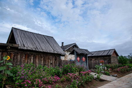 漠河北极村街道记忆