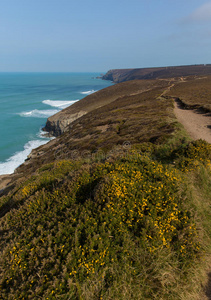 自然 英语 康沃尔语 目的地 英国 海岸线 海岸 海湾 小海湾