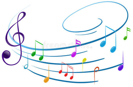 跳动的音符图片