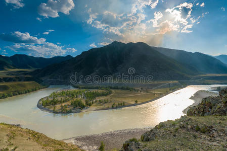 阿尔泰美丽的风景