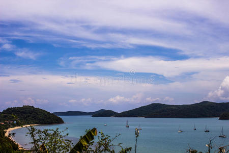 普吉岛美丽的海景