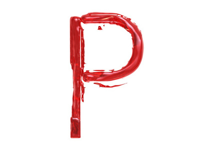 字母 p