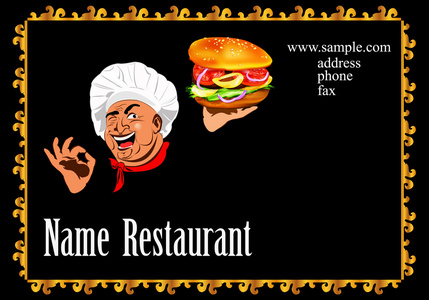 业务设计卡你的餐馆图片