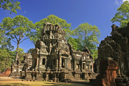 周萨神庙寺，吴哥地区 柬埔寨暹粒