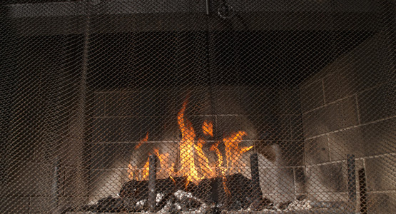 火与壁炉
