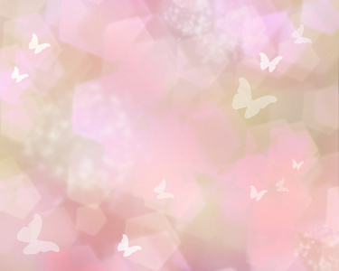 与蝴蝶为抽象的粉红色擦灯背景