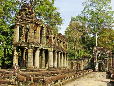 柏汗寺，吴哥地区柬埔寨暹粒