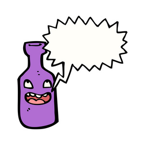 紫色瓶