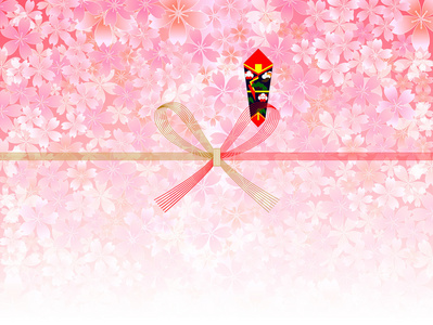 noshi 和樱桃的背景