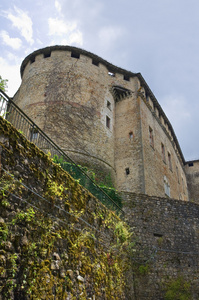 compiano 的城堡。艾米利亚罗马涅。意大利