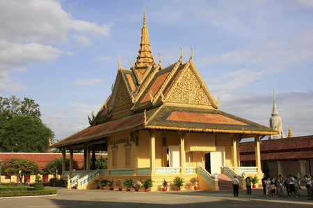 phochani 亭 皇家宫殿建筑群，金边，柬埔寨