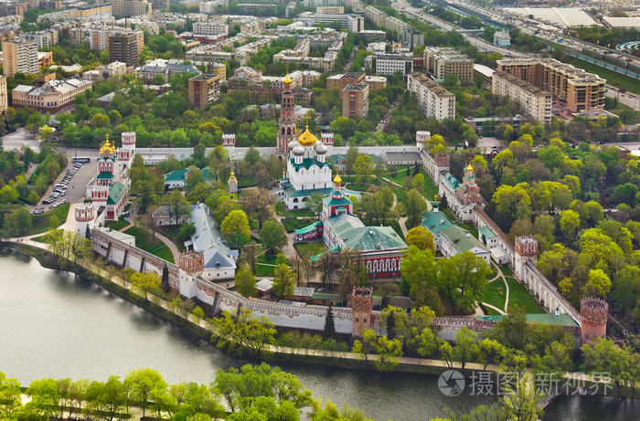在莫斯科，俄罗斯的 novodevichiy 修道院