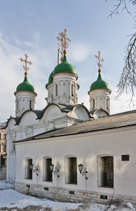 在圣三一教堂 listy，莫斯科，俄罗斯