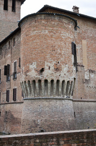 fontanellato 的城堡。艾米利亚罗马涅。意大利