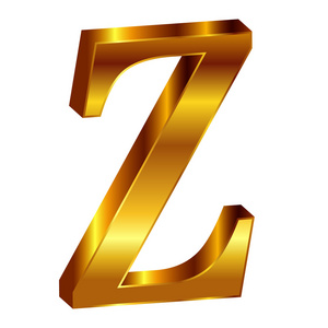 金色国徽z 字母金色国徽插画
