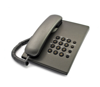 黑色现代的电话