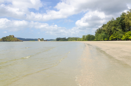 美丽的海海滩泰国甲米