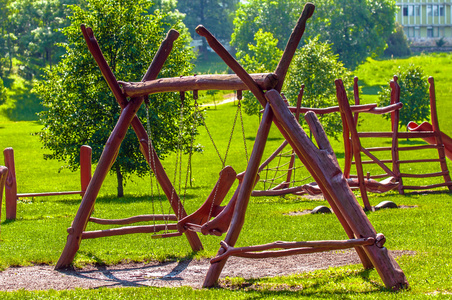 s playground outdoors in the park