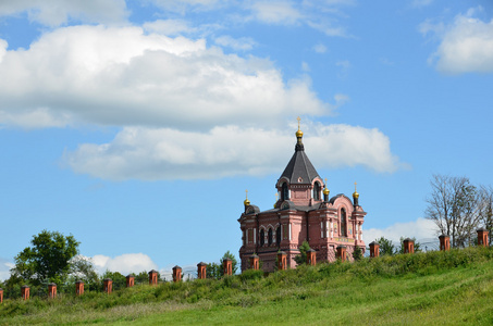 aleksandrovskaya 教会在苏兹达尔。俄罗斯金环