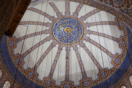 伊斯坦布尔苏丹艾哈迈德清真寺清真寺，俗称蓝色清真寺