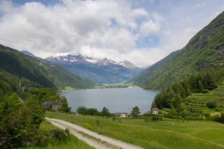 湖 lago di poschiavo 瑞士
