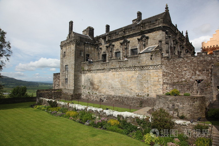 斯特林城堡在斯特林scotand